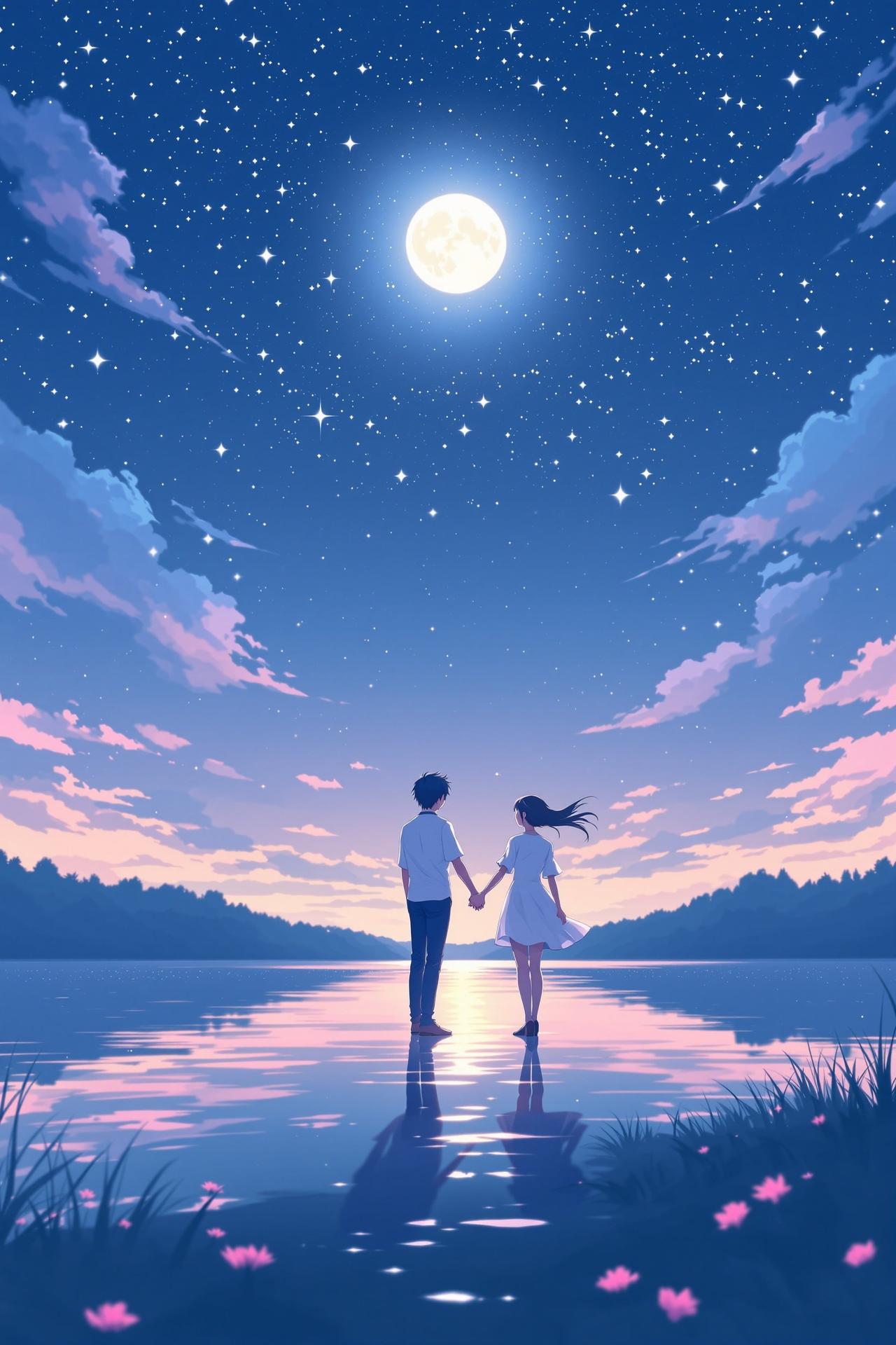 月色真美 Tsuki ga Kirei - 哔咔漫画官网网址番剧详情 哔咔漫画官网网址 - 月色真美 Tsuki ga Kirei 番剧海报